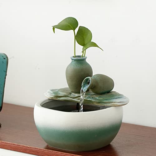 Fontaine à eau TUSUOD de table compacte avec circuit d'eau fermé silencieux