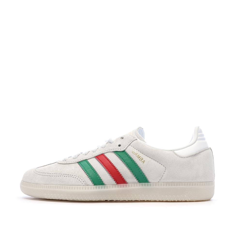 adidas Originals Samba - Zapatillas de deporte para hombre, color gris y verde