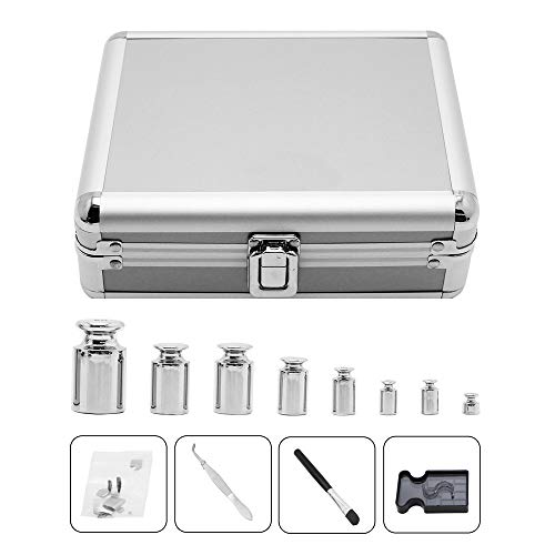 Huanyu F1 Calibration Weight Kit High Precision Stainless Steel 1mg-50g 20pcs