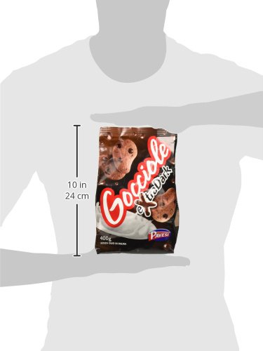 Pavesi Gocciole Extra Dark - 6 pezzi da 400 g