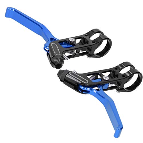 Fishawk Alavancas de freio para bicicleta, alavanca de freio de liga de alumínio, dobrável universal