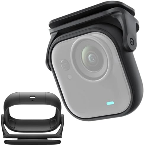 Insta360 Go Ultra 対応 カメラ クリップ式固定ブラケット 帽子やバックパックのストラップに取り付け可能 角度調整可能