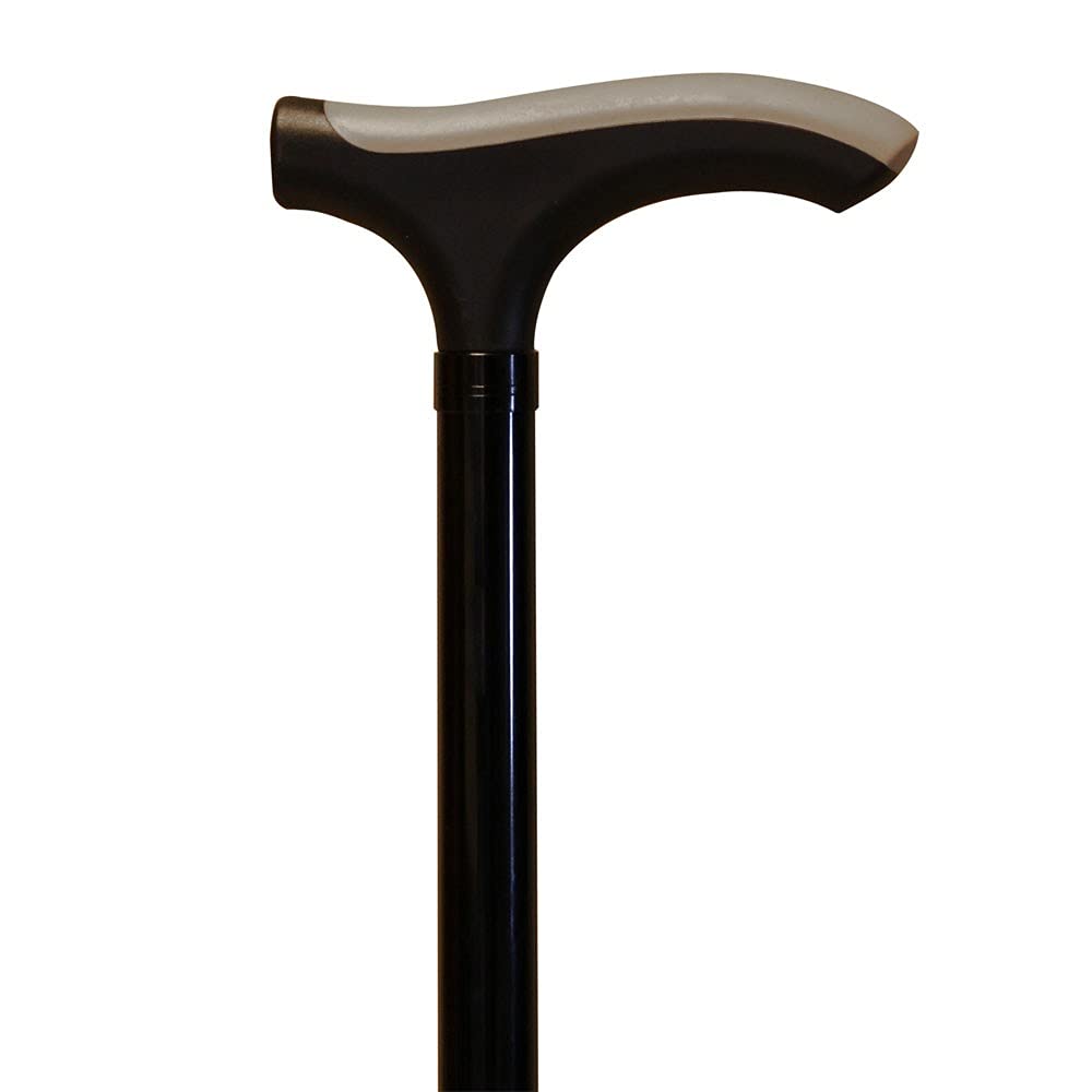 Advance Folding Extendable Aluminium Walking Stick Grey