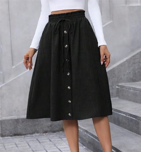 Trend Women's Summer Basic Skirt A-Line Skirt Loose Fit For Autumn For Beach3