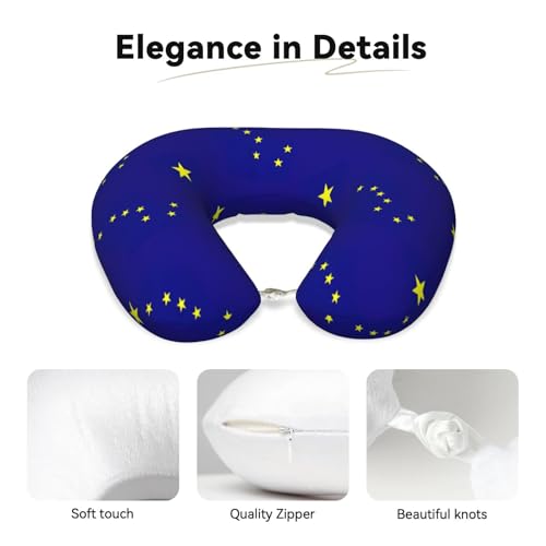 Almohada cervical poliéster talla única negro miniatura 4