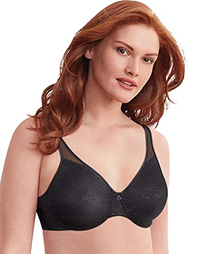 Image of Bali Women's Minimizer Bra, Satin Tracings Underwire Bra, Bustline Slimmer, Full Coverage Bra