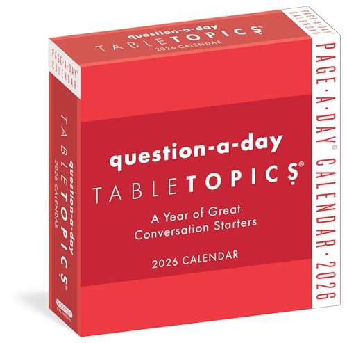 TableTopics® Question-a-Day Page-A-Day® Calendar 2026: A Year of Great Conversation Starters