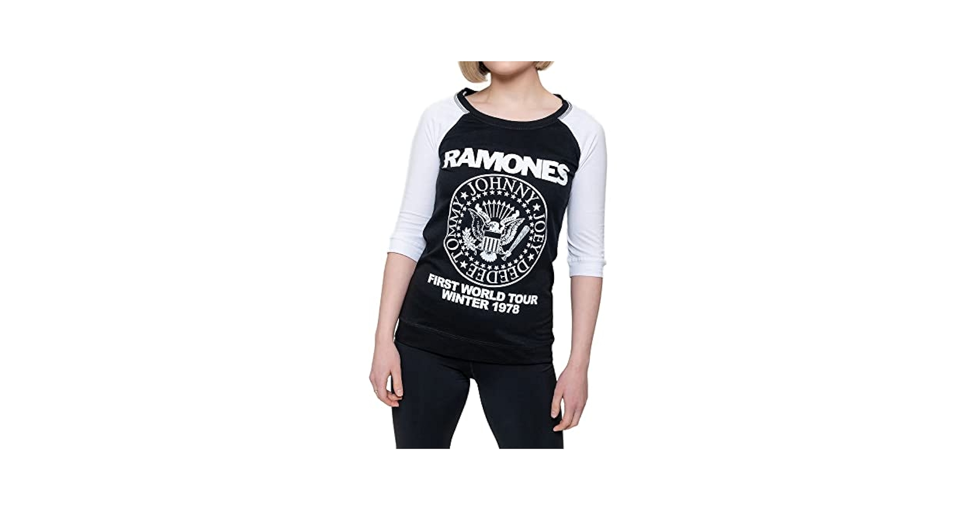 Amazon.com: Ramones T Shirt First World Tour 1978 Official