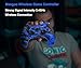 Maegoo Mando PC Inalámbrico, PS3 Mando 2,4g Game PC Mando Gamepad Joystick...
