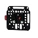 WEIHE V-Lock Assembly Kit Female V-Dock Male V-Lock Quick Release Plate for V-Mount Battery