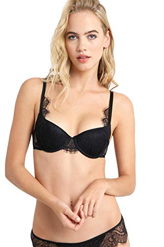 Image of Passionata Women's Gloria Balconette, Black (Schwarz 11), 34D (Manufacturer Size: 75D)