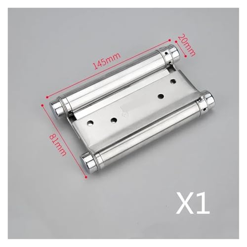 Charnière de porte libre double action en acier inoxydable durable - 3