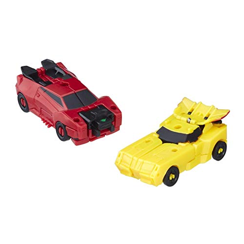 HASBRO® C0630 TRANSFORMERS RID Combiner Force Sideswipe vs. Bumblebee