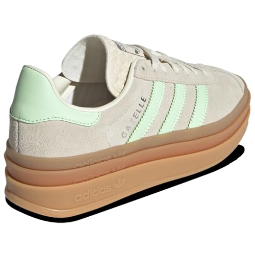 Adidas Originals Gazelle Bold - Girls' Grade School (JQ7410, Green/Tan)3