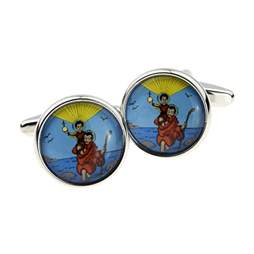 Mancuernillas para Hombre RGT Diseño San Cristóbal miniatura 1
