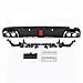 AMSPRAC Rear Bumper Diffuser with Exhaust Tips fit for Mercedes Benz C-Class W205 C63 C63S AMG Sedan 4Doors 2015-2018,Rear Lower Bumper Molding Kit with LED Red Light,Carbon Fiber Look