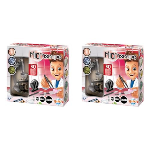 Buki - MS907B - Microscope 30 expériences (Lot de 2)