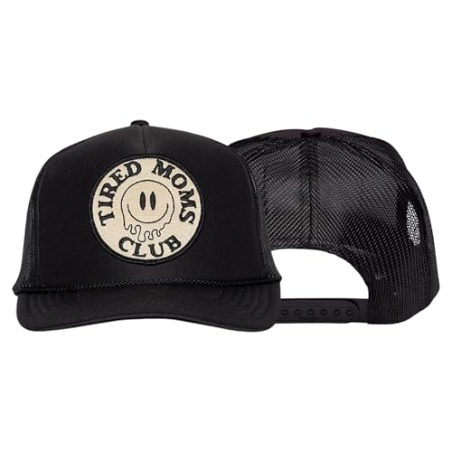 Image of Friday Feelin' Trucker Hat Women Baseball Cap Western Adjustable American Trucker Hats Fitted Mom Cap All Occasion- One Size