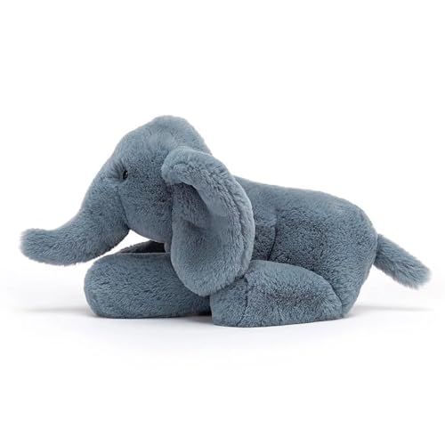 Image of Babique Fluppy Sitting Elephant Stuffed Plush Animal | Super Soft Toy | for Kids Birthday Gifts, Baby, Kids, Boys /Girls and Women (45 cm)