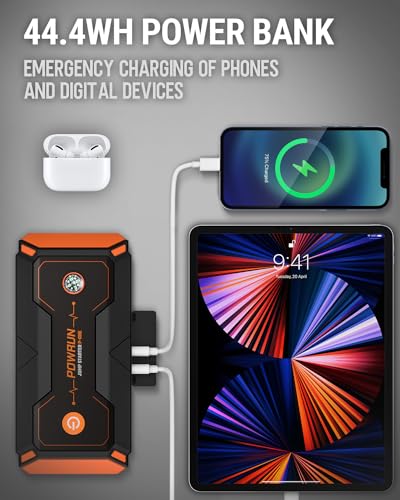 Powrun P-ONE 2000A Portable Jump Starter