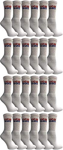 Yacht & Smith USA Pride Wholesale Cotton Socks For Men Woman Children, American Themed Socks