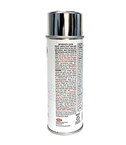 Krylon® 6 oz. Looking Glass Aerosol Spray - Reflective Mirror-Like Paint (Pkg/4)