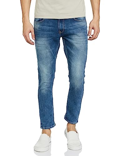 Image of Spykar Men's Mid Rise Tapered Jeans