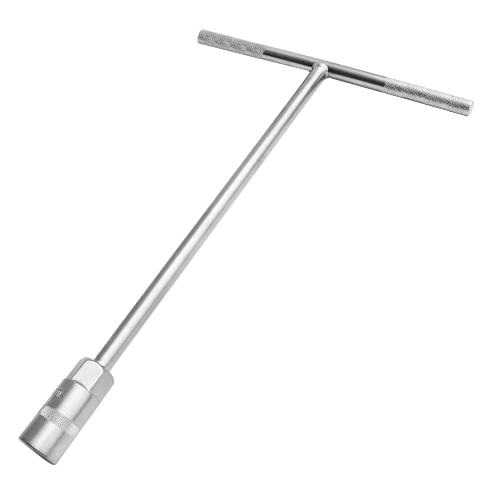 Senrise Silver 16Mm T-Bar Nut Spinner Hex Socket Wrench Set, Angled Open Hex Socket Spanner Tool