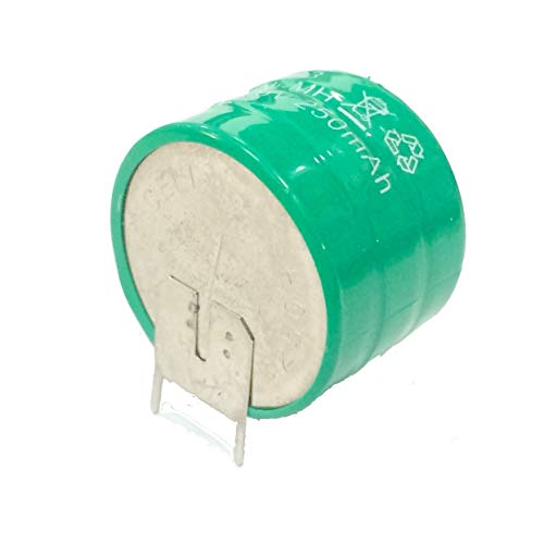 Batterie ni-mh 3,6 v 250 mah à souder pour circuit imprimé pcb