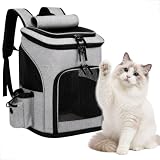 Mochila de Transporte Pet Mala Expansivel com Ventilação para Passeio Viagens para cães e gatos