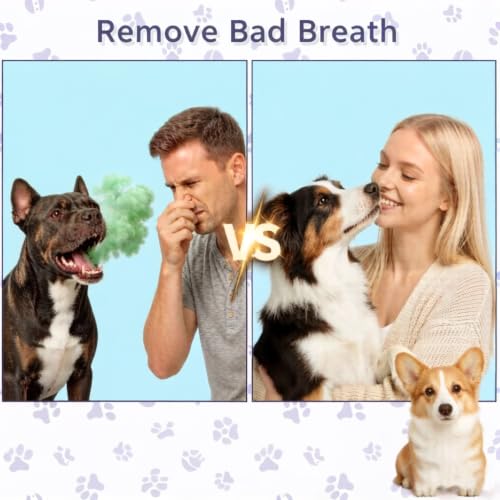 Image of Pet Oral Care Spray for Dogs & Cats, 30ML No Brushing Dog Dental Spray, Oral Care Spray for Dogs Teeth Cleaning, Dog Breath Freshener to Reduce Plaque Tartar & Bad Breath, Oral Spray for Pet Oral Care