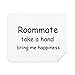 Roommate Take A Hand Bring Me Happiness Cleaning Cloth Screen Cleaner 2pcs Suede Fabric