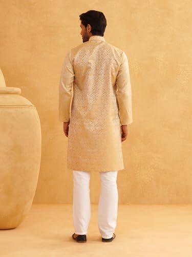 Sojanya (Since 1958 Men'S Cotton Blend Stitched Dhoti, Size Freesize4