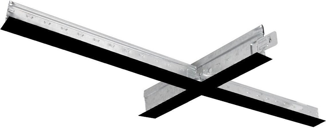 Pvc Trim Ceiling Grid Component 12FT Suspended Drop Ceiling Grid T ...