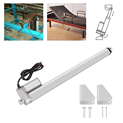 Atuador Linear Kaufpart 750N para Automação Residencial e Médica - Elevação Máxima 400mm - Motor Elé