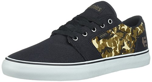 Image of Etnies Barge LS - Classic Skate Look, Slim Vulcanized Silhoutte, Hefty Armored Collar, Reinforced Vulc