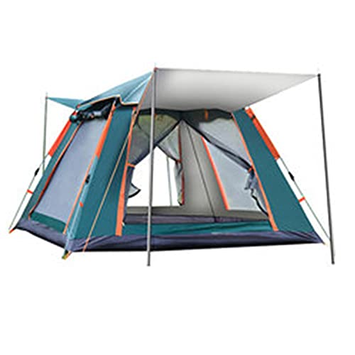 Carpa portátil pop up impermeable para 3-8 personas miniatura 1