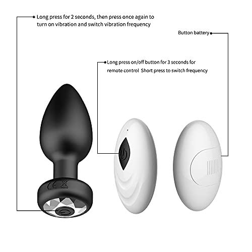 Vibración de 9 modos en masajeador de próstata ergonómico impermeable 2