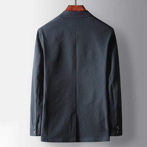 Men's Blazer Casual Sport Coats Stretch Solid Color Lightweight Daily Suit Jackets3