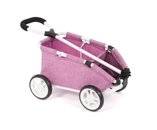 Bayer Chic 2000 Ziehwagen Skipper Jeans pink | 660-62, 46 x 30 x 29 cm