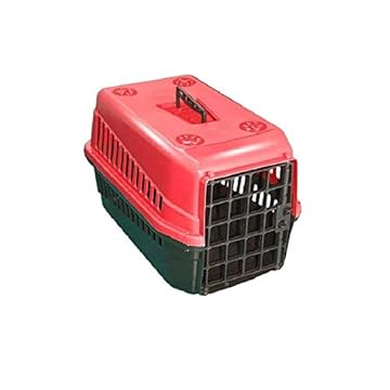 Mecpet Caixa Transporte Mec N.3 Vermelho Para Cães