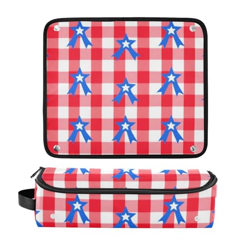 Organizador 2 en 1 para herramientas de cabello con funda resistente al calor miniatura 3