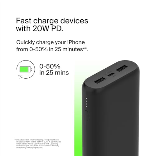 Belkin Portable Power Bank Charger 20K - Image 3