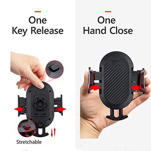 dosili Cell Phone Vehicle Mount,Dashboard Beanbag Friction Mount,2 in 1 Dashboard Mount and Car Air Vent Holder,for iPhone Android and Other Smartphones - Image 5