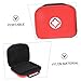 WATIIFUFU Portable Emergency Medical Storage Bag Versatile Red First Aid Pouch for Home Travel and Outdoor Use for Organizing Medical Supplies and Tools