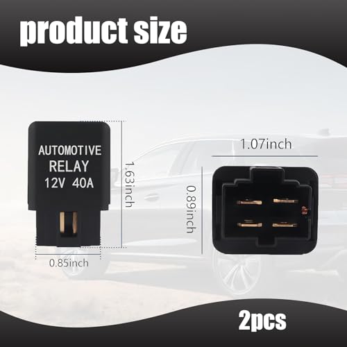 Jokormo JOK192 2 Pcs Automotive Air Conditioning Relay thumb #1