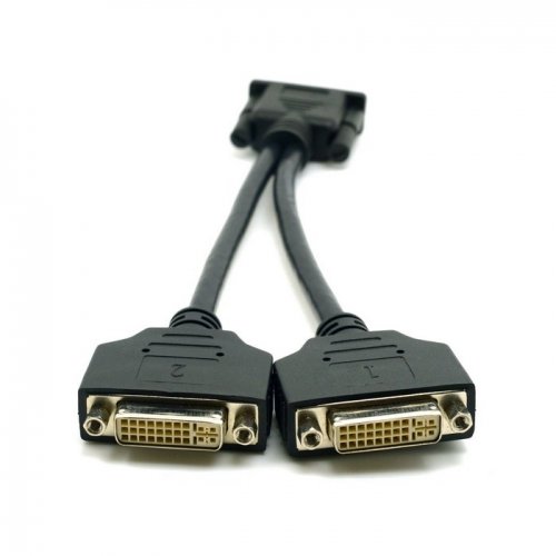 DMS-59 macho a doble DVI 24 + 5 hembra Cable de extensión divisor para tarjetas gráficas y monitores 7