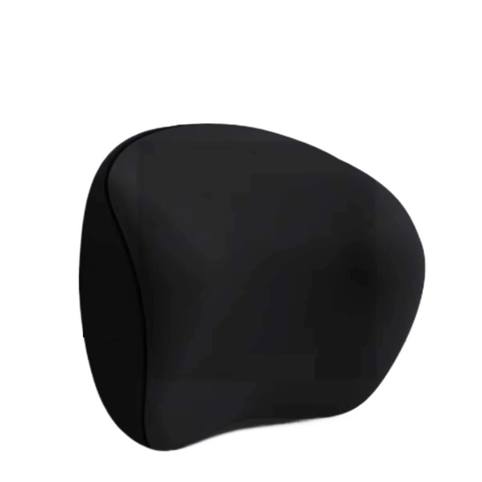 RYNVRNCOE Car Headrest Neck Support Pillow Memory Foam Seat Breathable And Comfortable Interior Accessories(Black 1pc)