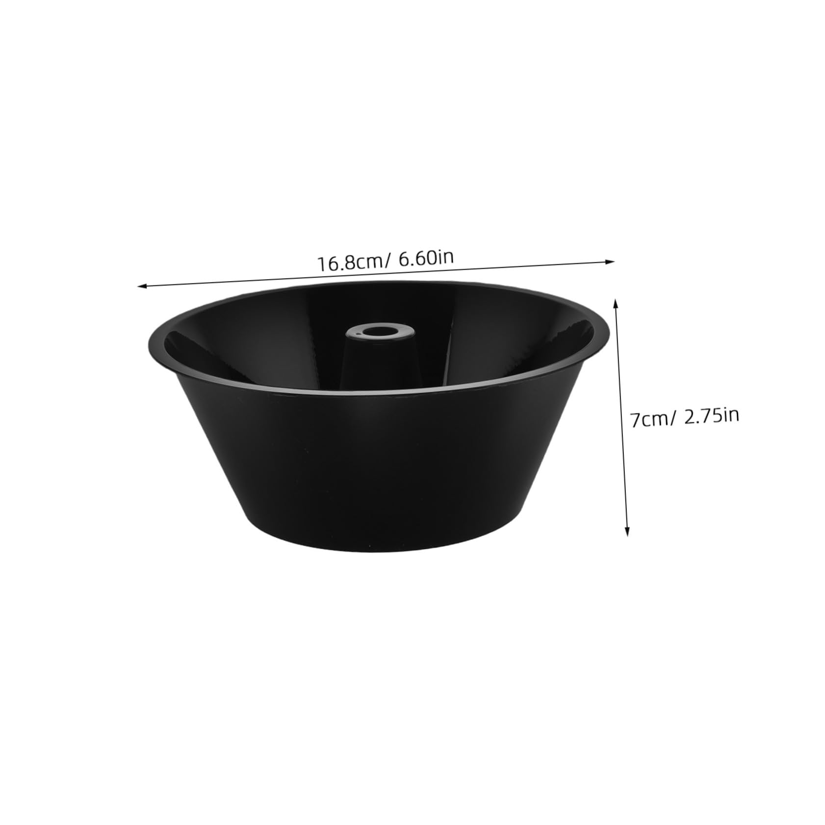 Ipetboom 10pcs Black Snack Bowls with Straw Hole Versatile Popcorn Buckets for Fries Stylish Mini Snack Cups for Parties and Easy Carrying with Drinks