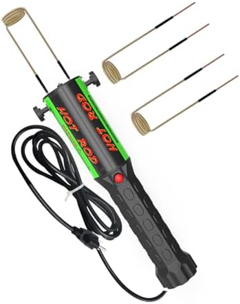 Solary Induktionsheizgerät kfz zum Schraubenentfernen - 1200W, 220V Mutternlöser zum Lösen rostiger Schrauben, Induction Heater mit 3 Spulen